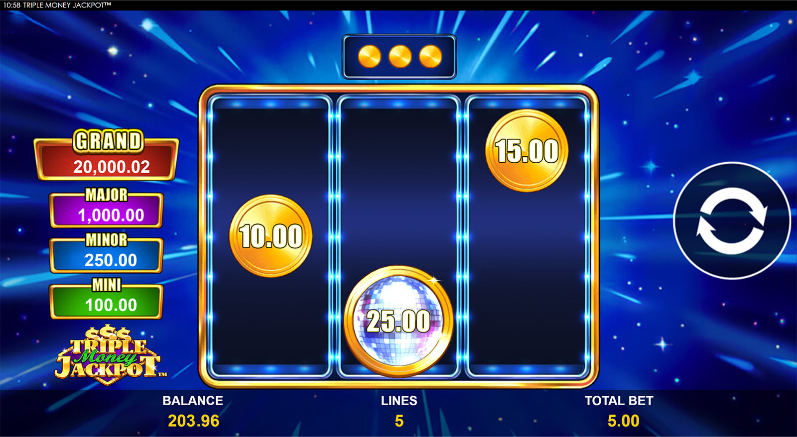 Triple Money Jackpot